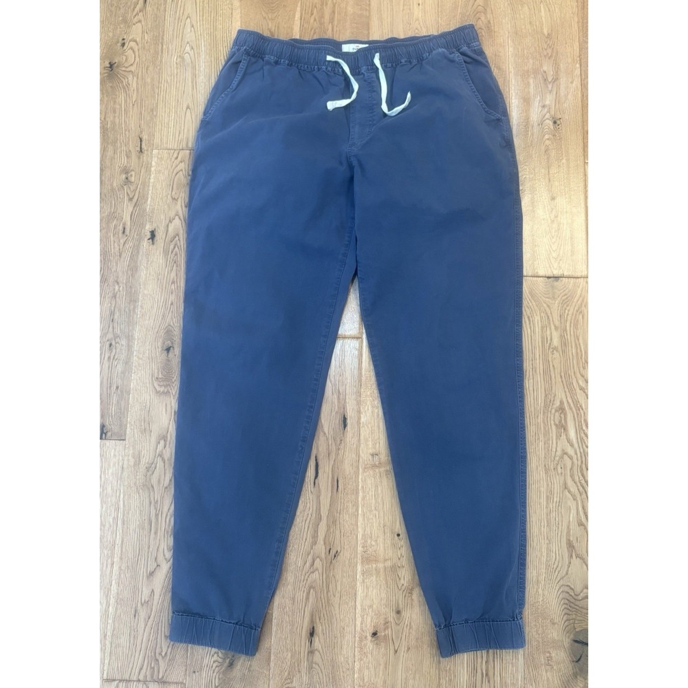 Marine Layer Men's Saturday Breeze Joggers Blue Size XL
